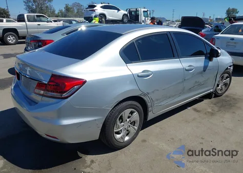 2014 Honda Civic Lx z USA, uszkodzony, nr VIN 19XFB2F51EEZ10138